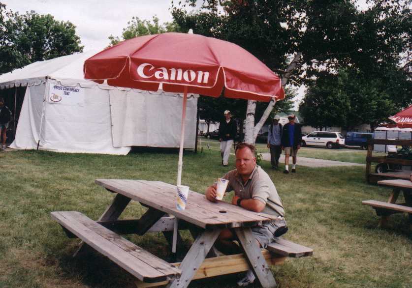 Paul at Oshkosh 2002